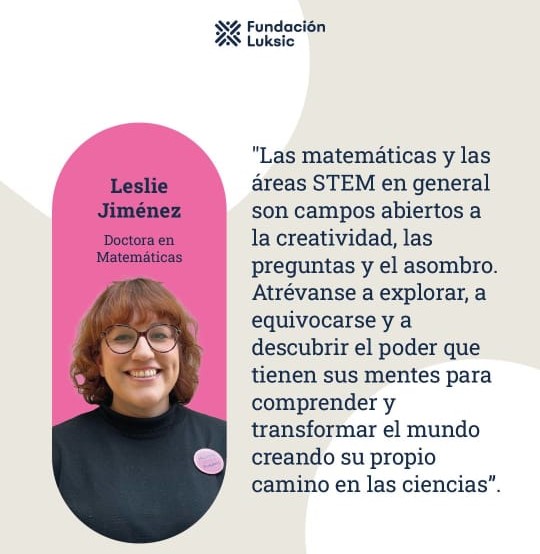 Académica UChile Leslie Jiménez destacada como referente STEM en la campaña “Mujeres que Todo lo Pueden”