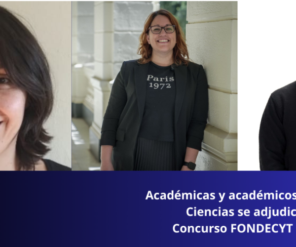 Facultad de Ciencias se adjudica tres proyectos Fondecyt de Iniciación.