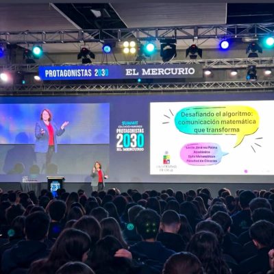 Académica UChile Leslie Jiménez dicta conferencia para romper mitos de las Matemáticas en Protagonistas 2030