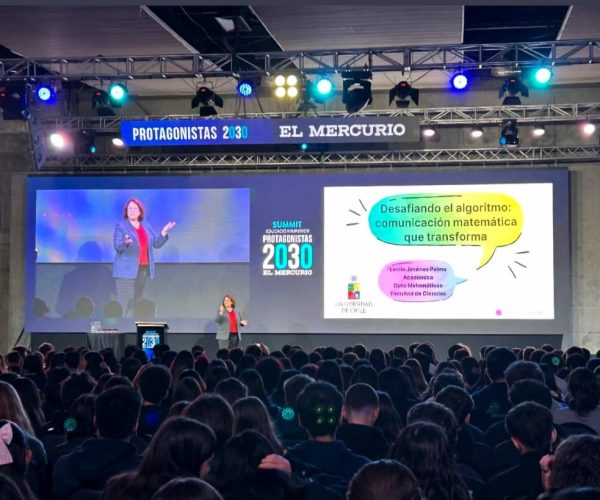 Académica UChile Leslie Jiménez dicta conferencia para romper mitos de las Matemáticas en Protagonistas 2030